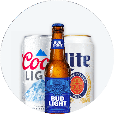 Image of bottle of domestic beer